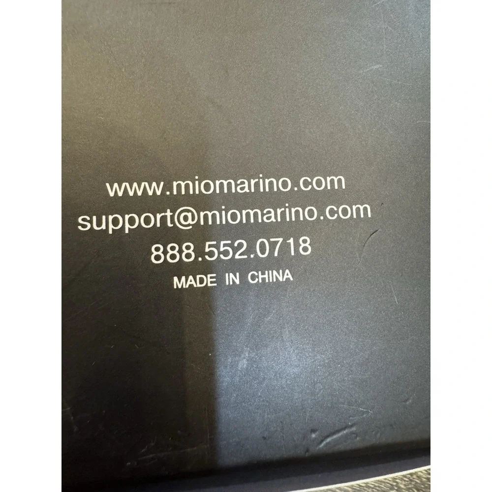 New Mio Marino Men's Burgundy Dual Loop Classic Prong Leather Belt Size 36